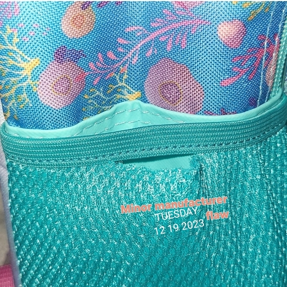 Little Mermaid Kids Ariel Sequin 17" Laptop Backpack RARE+Gift inside - Picture 13 of 17